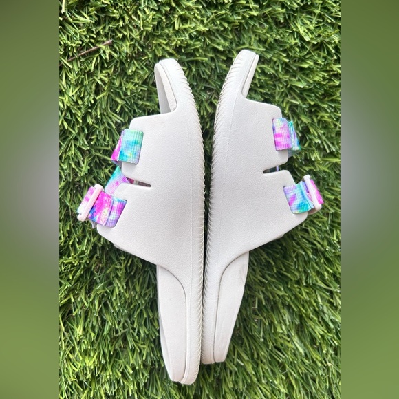 CHACO Kids DARLING Chillos Tie Dye Slide Sandals Shoes SZ K2 - Picture 5 of 6